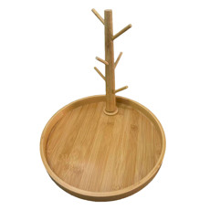 Imagem de SUPORTE DE BAMBU PARA CANECAS 28X30X30CM - TUUT - Yangzi Brasil Corporation S A 