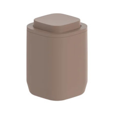 Imagem de PORTA ALGODÃO AURA MARROM DE POLIESTIRENO 11,5X8X8CM - OU - Martiplast Industria E Comercio De Plast