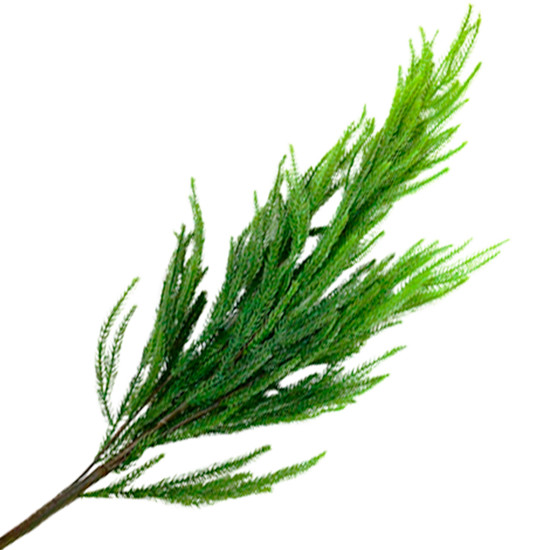 Imagem HASTE DECORATIVA NATALINA DE PINHEIRO VERDE 64CM - DINATALE