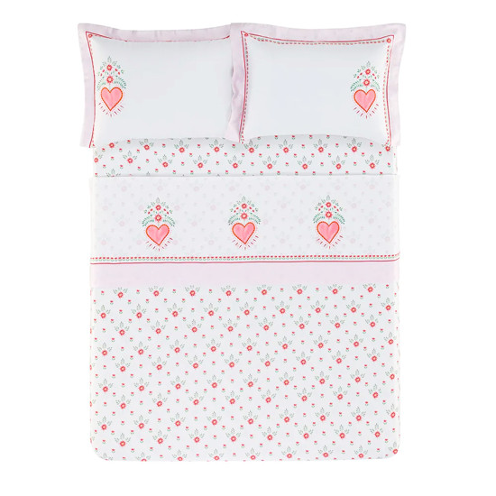 Imagem JOGO DE CAMA CASAL INFANTIL 300 FIOS DE ALGODÃO LE COLLONE - TRUSSARDI