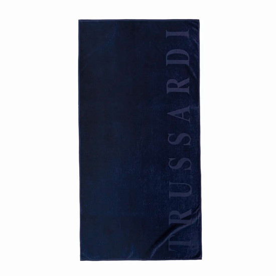 Imagem TOALHA DE PRAIA 100% ALGODÃO LEVANTO MARINO 86X180CM - TRUSSARDI