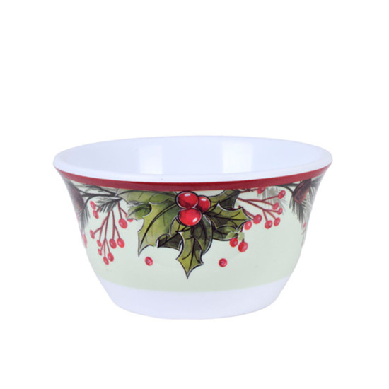 Imagem BOWL NATALINO PARA SOBREMESA DE MELAMINA 10X6X6CM - GRILLO