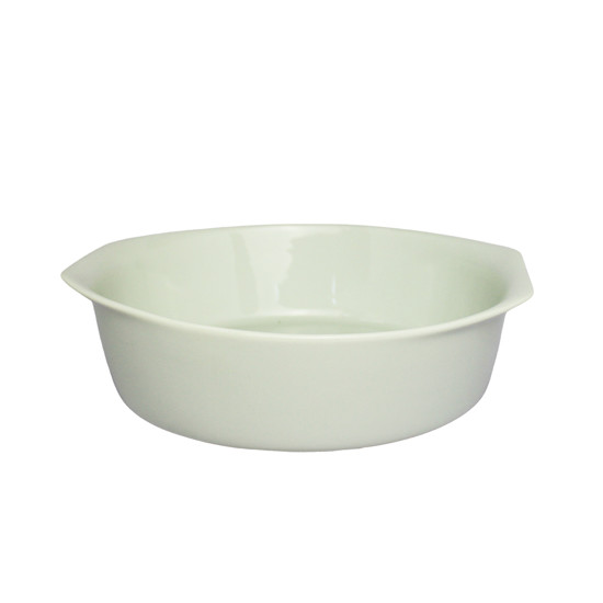 Imagem TRAVESSA BRANCA REDONDA DE PORCELANA 6X22,5X22,5CM - SCHMIDT