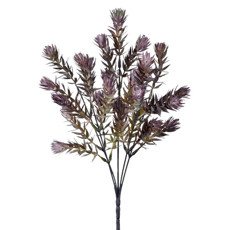 Imagem de BUQUÊ DECORATIVO DE GRAMA VINHO DE PLÁSTICO MOLDÁVEL 32X12X12CM - GRILLO - Grillo Ltda