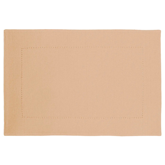 Imagem LUGAR AMERICANO LÉVIS 30CM X 45CM CREME DE ALGODÃO - LYOR