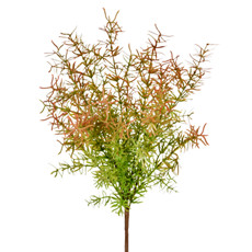 Imagem de BUQUÊ DECORATIVO DE GRAMA VERDE OUTONADA DE PLÁSTICO MOLDÁVEL 44X22X22CM - GRILLO - Grillo Ltda