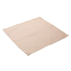 Imagem de CONJUNTO 4 GUARDANAPOS MOMENTOS 40CM X 40CM BEGE DE ALGODÃO - LYOR - Coliseu Presentes Ltda