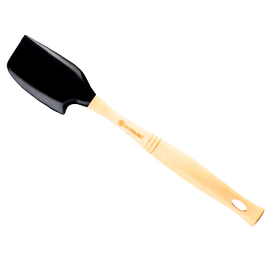 Imagem ESPÁTULA DE SILICONE VENUS BLACK ONYX MÉDIA 1,4X31X6CM - LE CREUSET