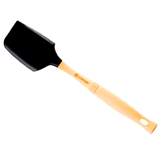 Imagem ESPÁTULA DE SILICONE VENUS BLACK ONYX GRANDE 2X33X7CM - LE CREUSET