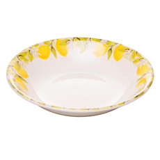 Imagem de PRATO FUNDO 21CM SICILIANO BRANCO DE CERÂMICA - LYOR - Coliseu Presentes Ltda