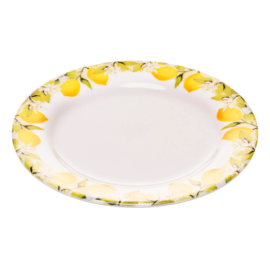 Imagem PRATO PARA SOBREMESA SICILIANO 20CM BRANCO DE CERÂMICA - LYOR