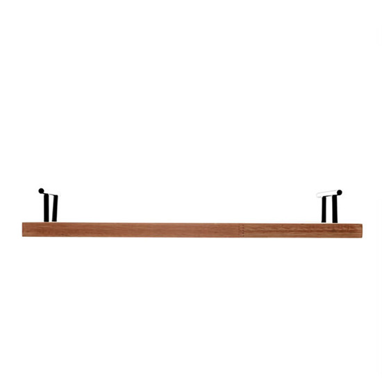 Imagem BANDEJA DE MADEIRA COM ALÇA PRETA LIPTUS 38CM X 18CM X 7CM - WOODART