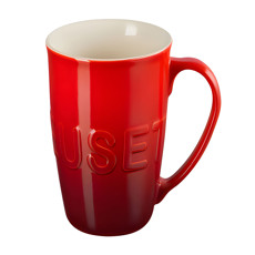 Imagem de CANECA BOZEMAN 580ML VERMELHA DE CERÂMICA 11X14X10CM - LE CREUSET - Le Creuset Do Brasil 