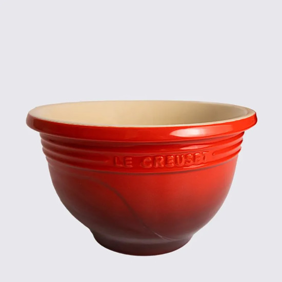 Imagem MIXING BOWL 2,5L VERMELHO DE CERÂMICA 13X22X22CM - LE CREUSET