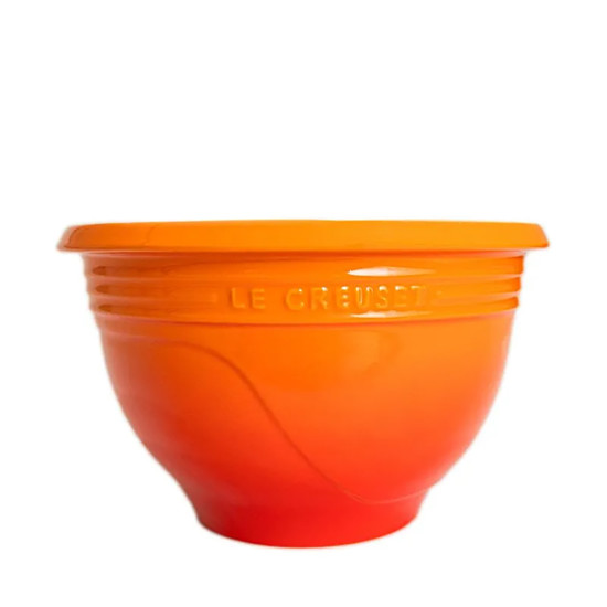 Imagem MIXING BOWL 2,5L LARANJA DE CERÂMICA 13X22X22CM - LE CREUSET
