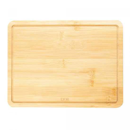 Imagem TÁBUA PARA CORTE DE BAMBU 21CM X 28CM X 1CM LYOR