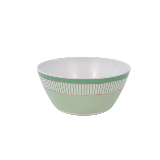 Imagem BOWL DE MELAMINA 600ML VERDE 7X15X15CM - CROMUS