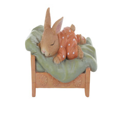 Imagem de COELHO DA PÁSCOA DECORATIVO DE RESINA 12X15X9CM - TOKDACASA - Cromus Embalagens Ind E Com Ltda