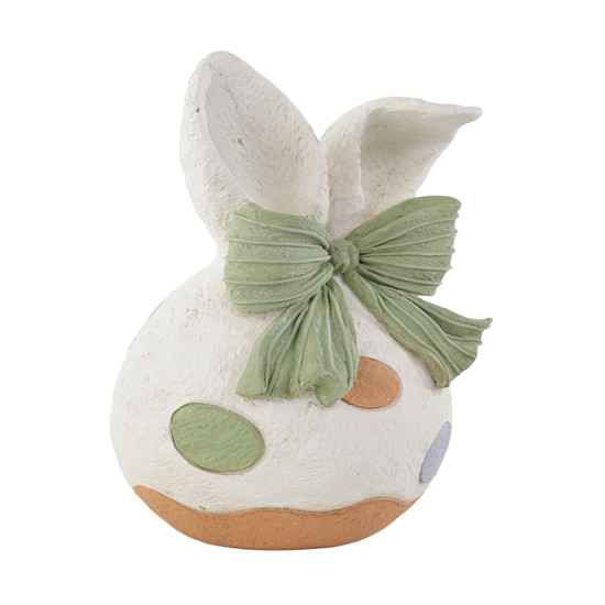 Imagem OVO DO PÁSCOA COLORIDO DE RESINA DECORATIVO 19X9X9CM - TOKDACASA