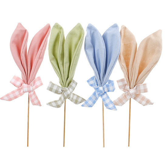 Imagem PICK ORELHA DE COELHO COR SORTIDA DE POLIÉSTER 45X15X2CM - CROMUS