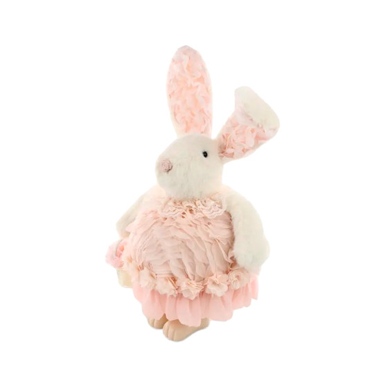 Imagem COELHA DECORATIVA DE POLIÉSTER 39X26X18CM - CROMUS