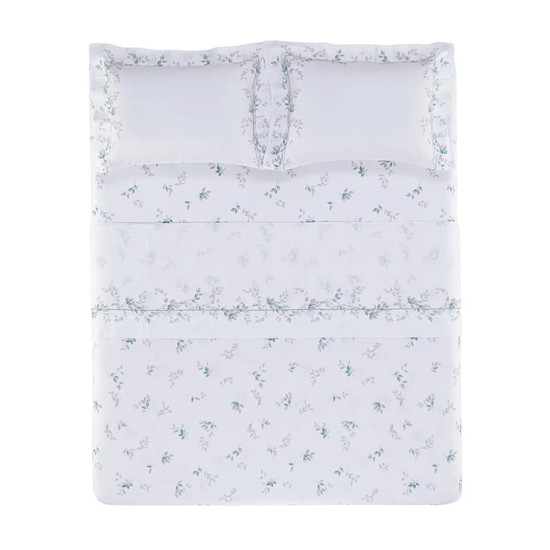 Imagem JOGO DE CAMA KING 300 FIOS ALGODÃO EGÍPCIO BOTTICELLI - TRUSSARDI