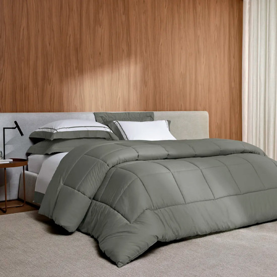 Imagem EDREDOM KING 200 FIOS 100% ALGODÃO VINCI METALLO - TRUSSARDI