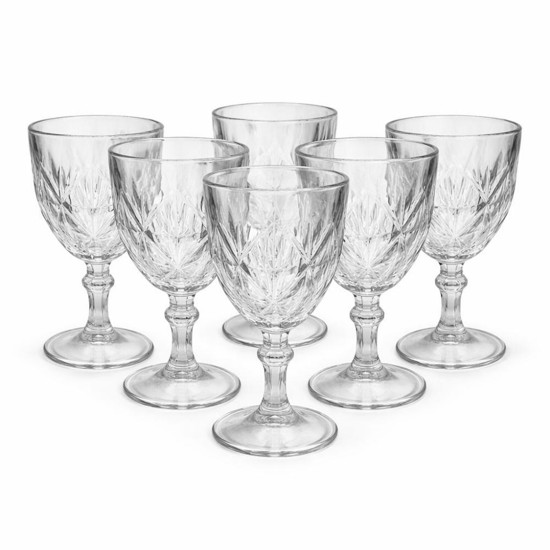 Imagem JOGO DE TACAS DE VIDRO CLEAR DIAMOND 340ML COM 06 PCS