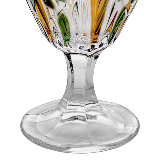 Imagem TACA PALM TREE HANDPAINT 450ML CRISTAL ECOLOGICO - WOLFF