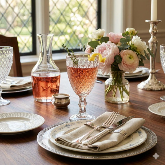 Imagem JOGO TACAS DE VIDRO AGATA CLEAR 340ML COM 6 PCS