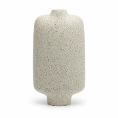 Imagem de DEC VASO TEXTURIZADO PEDRA OFF 8X19X31CM C/1 UN - Cromus Embalagens Ind E Com Ltda