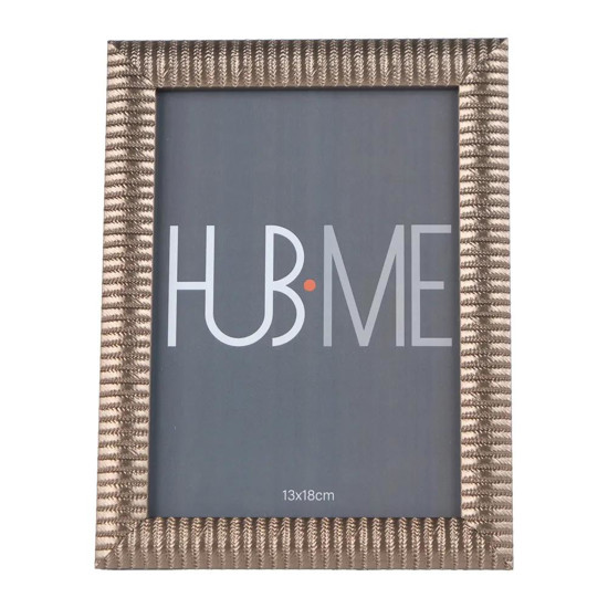 Imagem PORTA RETRATO BORDA CANELADA CBE 20,8X13,8X1,5CM C