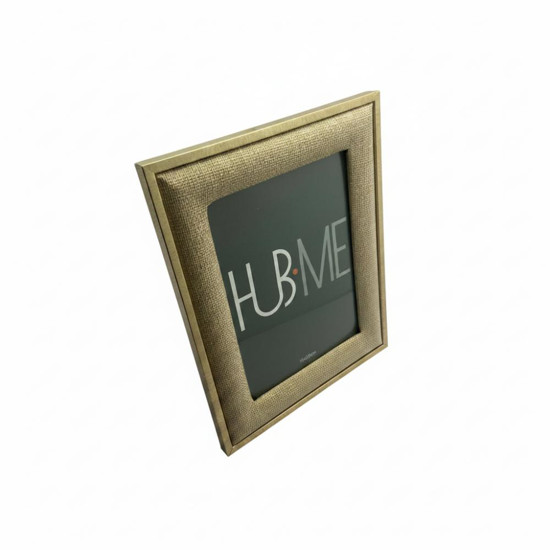 Imagem PORTA RETRATO BORDA ACABAMENTO EM TECIDO BEG 16CMX