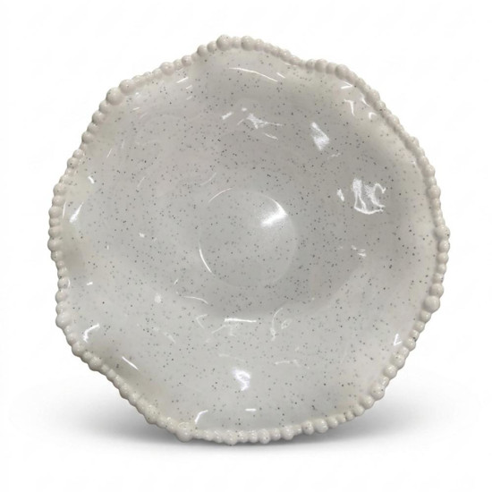 Imagem BOWL EM MELAMINA COM BORDA EM RELEVO BRANCO
