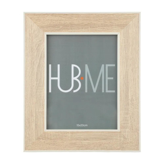 Imagem PORTA RETRATO BORDA AMADEIRADA NAT 22,5CMX27,5CMX1