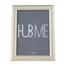 Imagem de PORTA RETRATO BORDA CANELADA DOU 20,8X13,8X1,5CM C - Cromus Embalagens Ind E Com Ltda