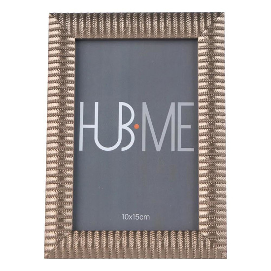 Imagem PORTA RETRATO BORDA CANELADA CBE 17,8X12,8X1,5CM C