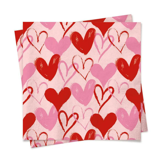 Imagem GUARDANAPO PAP SWEET LOVE 32,5X32,5 PT C/20 FLS