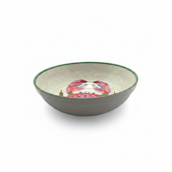 Imagem CJ DE BOWLS MELAMINA MIX PEIXES LAGOSTA  CARAN 4PC