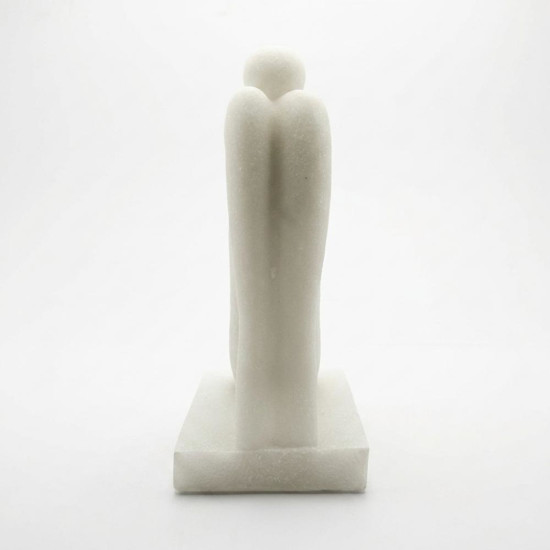 Imagem ESCULTURA PONTA DE PE EM MARMORE COM BASE 