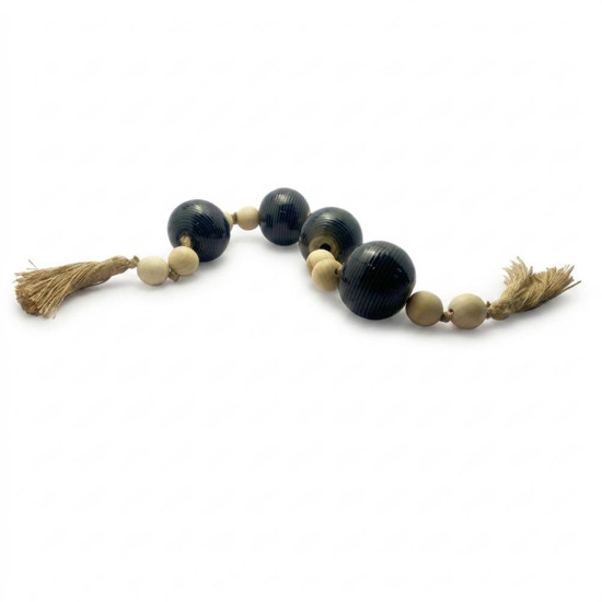 Imagem OBJETO DECORATIVO BOLAS EM MADEIRA CERAMICA