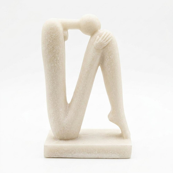 Imagem ESCULTURA PONTA DE PE EM MARMORE COM BASE 