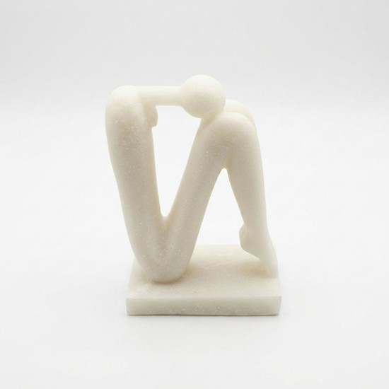 Imagem ESCULTURA PONTA DE PE EM MARMORE COM BASE 