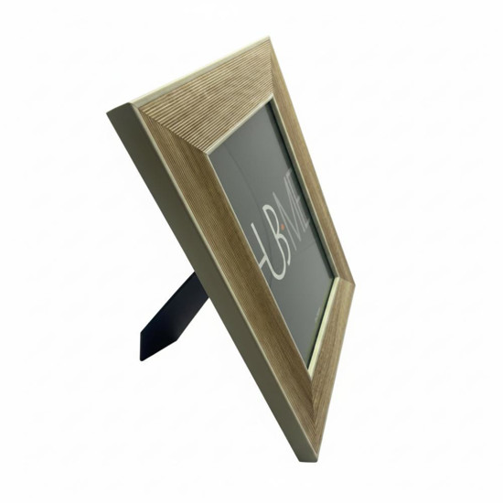 Imagem PORTA RETRATO BORDA AMADEIRADA NAT 17,5CMX22,5CMX1