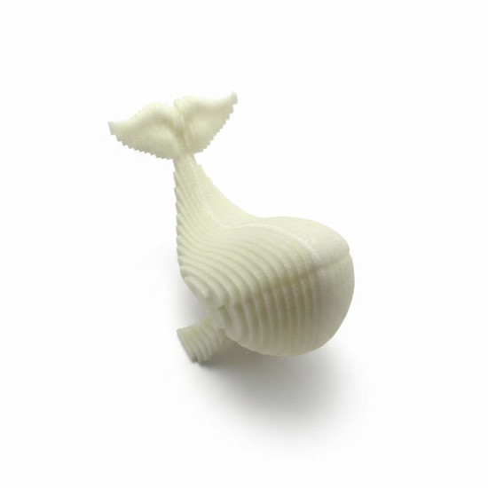 Imagem ESCULTURA BALEIA 3D EM MARMORE TAM 27X16X16