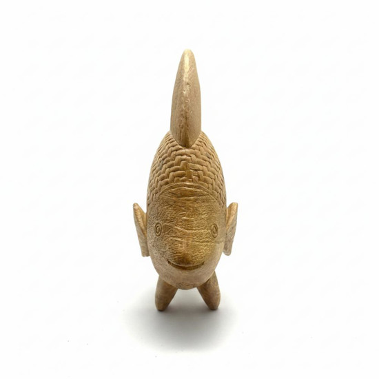Imagem ESCULTURA PEIXE PEQUENO EM RESINA 