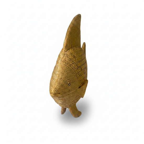 Imagem ESCULTURA PEIXE MEDIO EM RESINA 