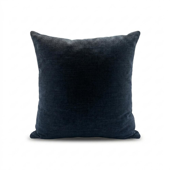 Imagem ALMOFADA LINHO  AZUL MARINHO 52X52 LISA