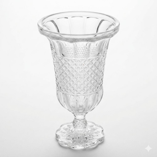 Imagem VASO DECORATIVO DE VIDRO 25X14X14CM - DELISOGA