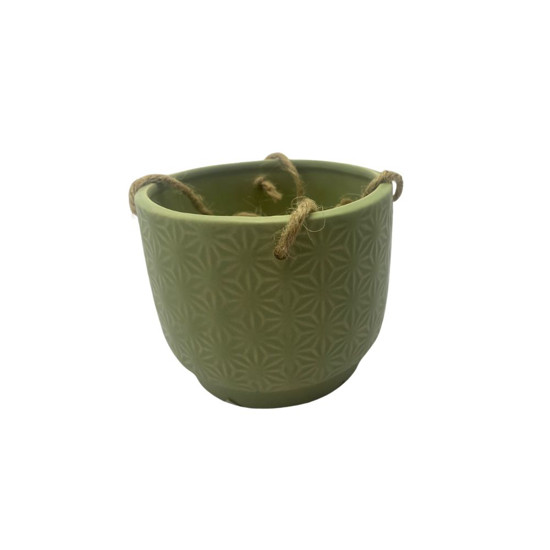 Imagem CACHEPOT VERDE CLARO Ø11XH10CM